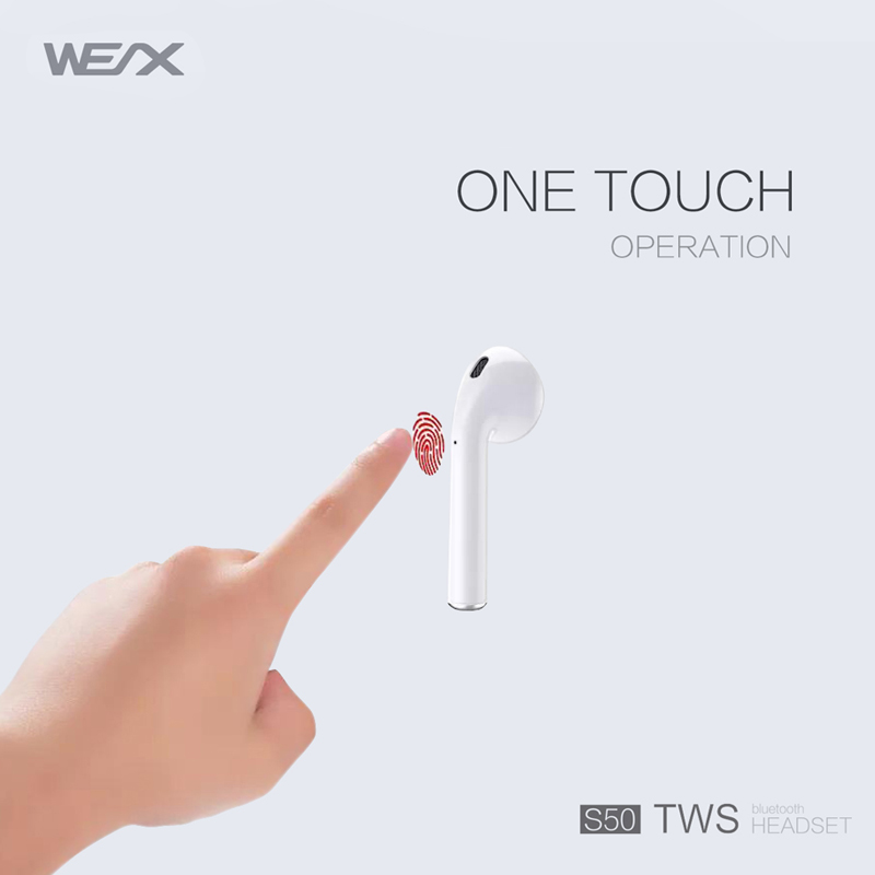 Wex s50, Real Wireless Stereo, Bluetooth 5.0
