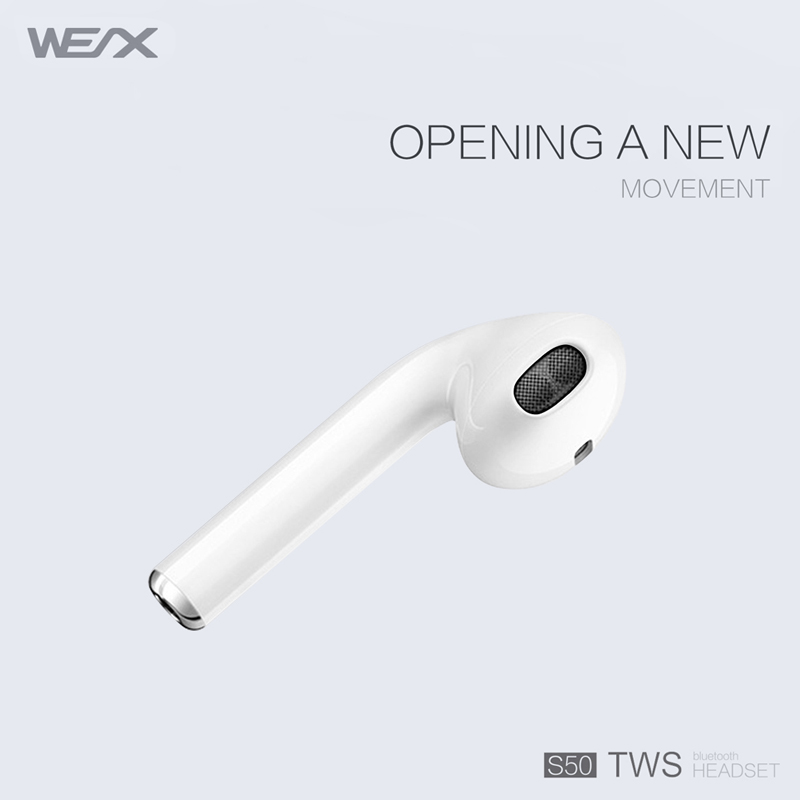 Ecouteurs WEX S50 TWS, de vrais écouteurs stéréo sans fil